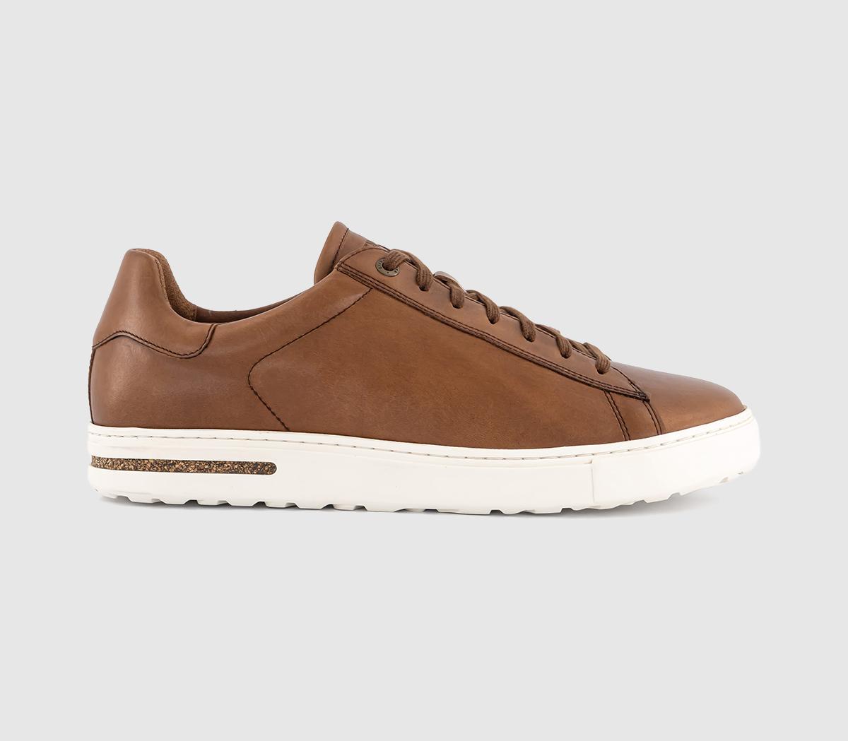 Birkenstock Mens Bend Low Trainers Cognac Brown, 7