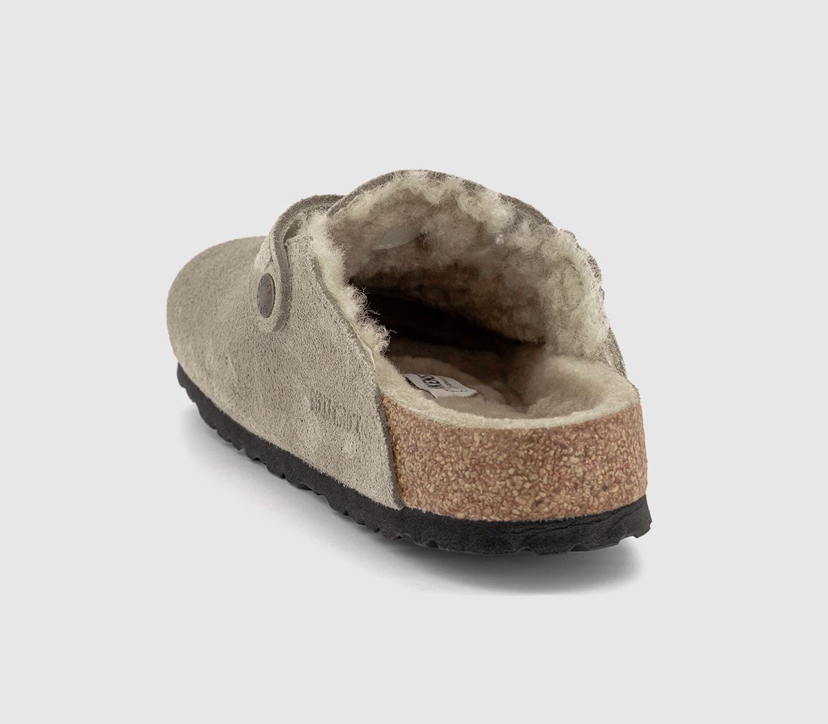 BIRKENSTOCK Boston Shearling Clogs M BIRKENSTOCK Boston Shearling Clogs M Taupe