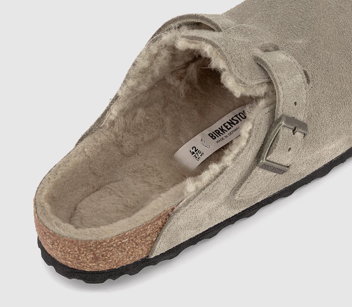 BIRKENSTOCK Boston Shearling Clogs M BIRKENSTOCK Boston Shearling Clogs M Taupe