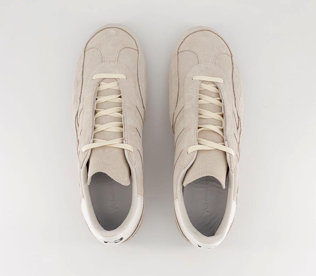 adidas Y-3 Y3 Gazelle Trainers Cream White Core White - Men's Premium ...