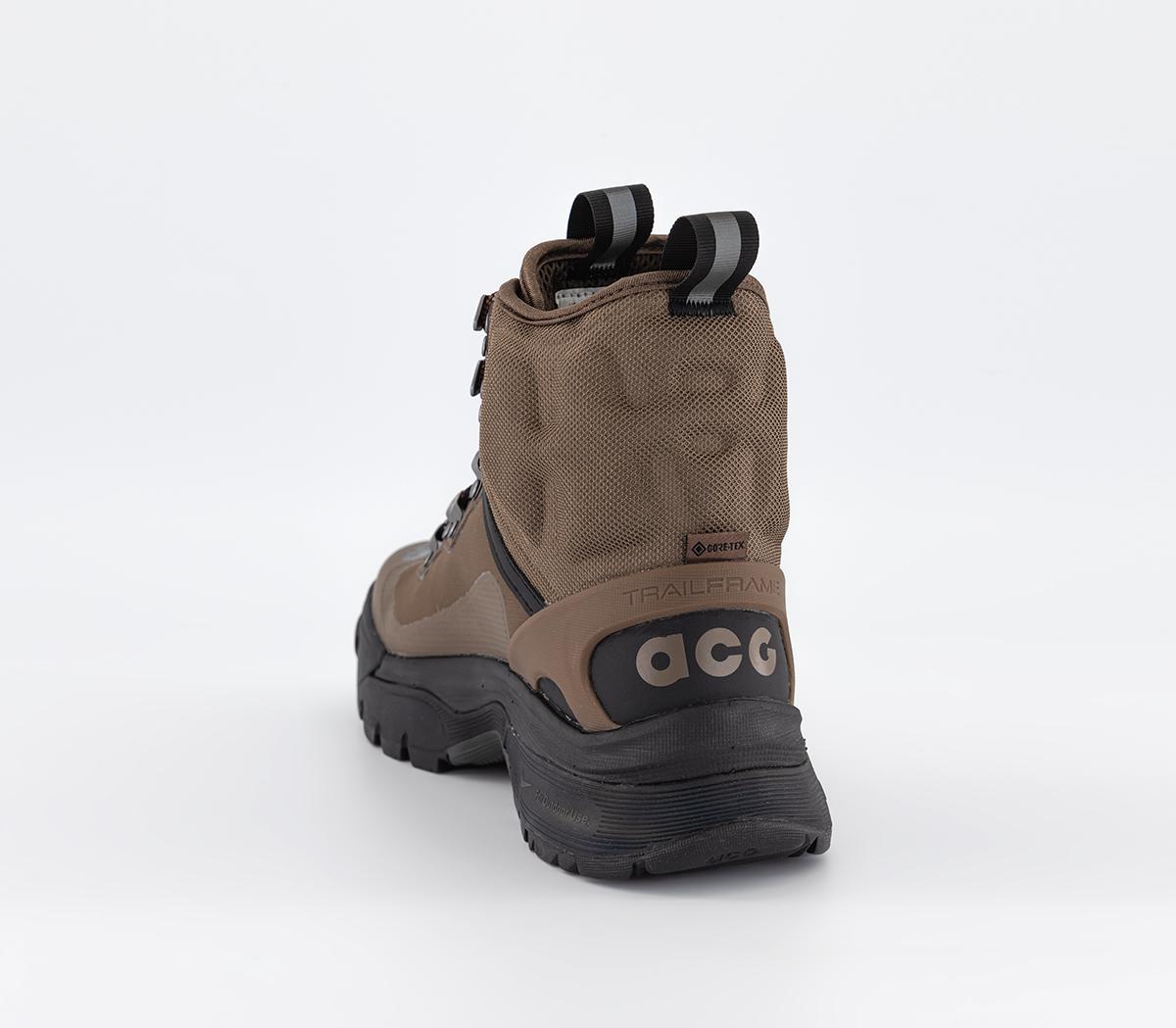 NikeACG Zoom Gaidome Gore-tex BootsTrails End Black Brown