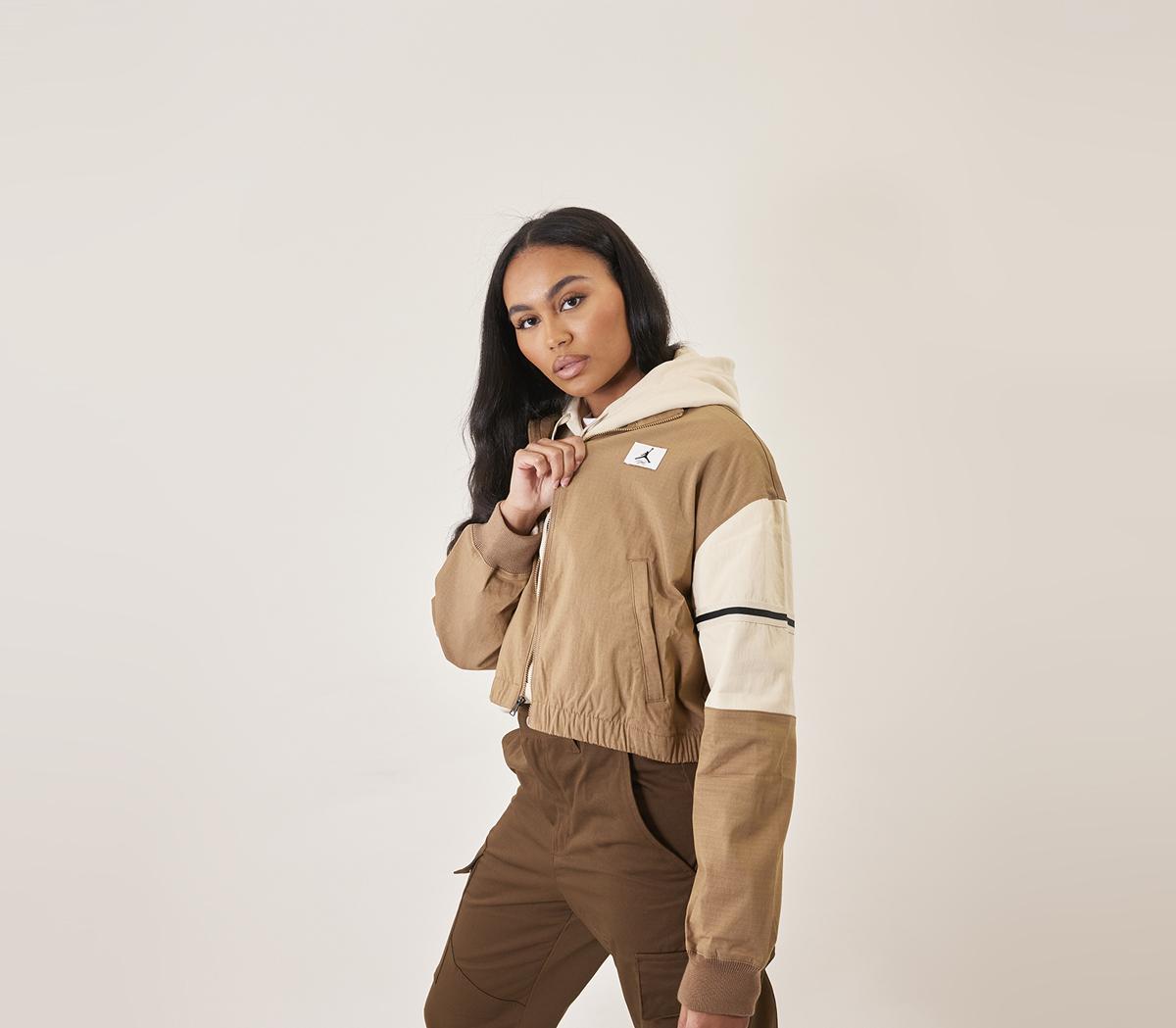 JordanWomens Woven JacketDriftwood Beach
