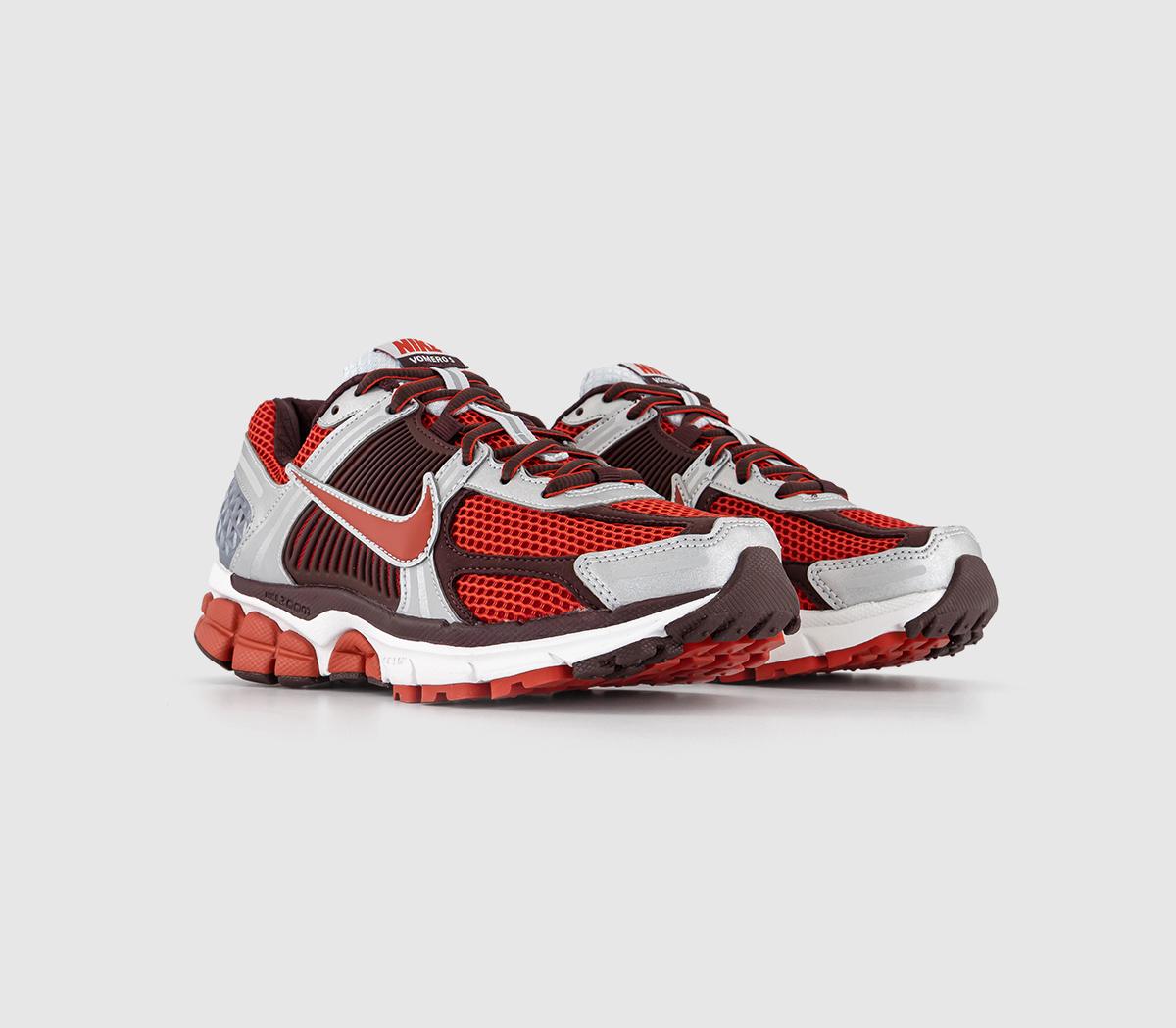NikeZoom Vomero TrainersMystic Red Metallic Platinum Reflect Silver Burgun