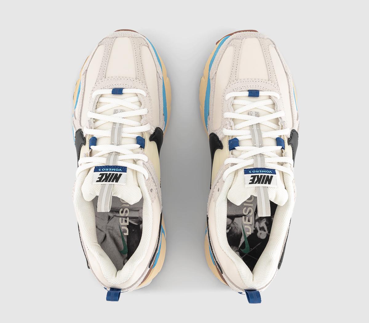 NikeZoom Vomero TrainersIvory Black Vanilla Blue