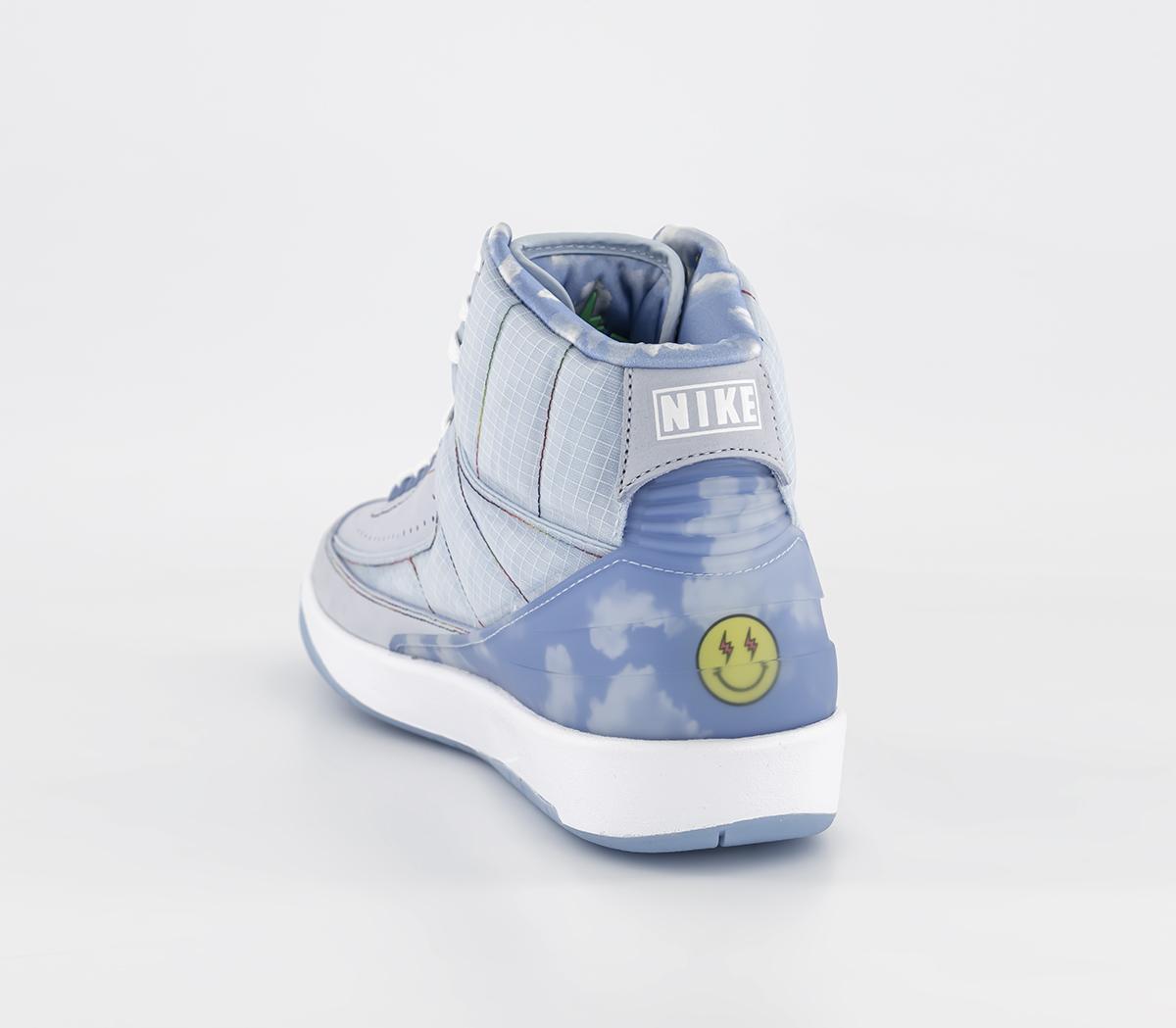 JordanAir Jordan 2 TrainersCelestine Blue White Multi Color
