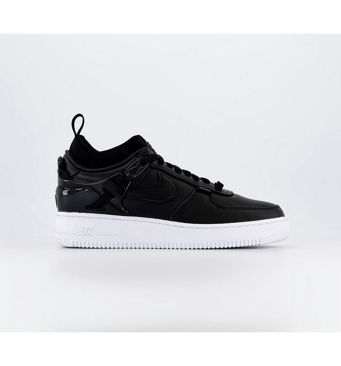 Nike Air Force 1 Low Trainers Black White Black