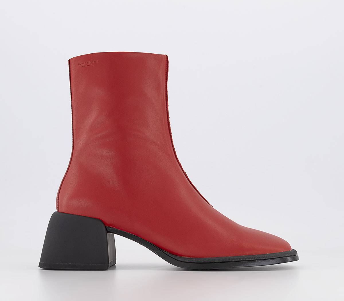 Office 2025 red boots