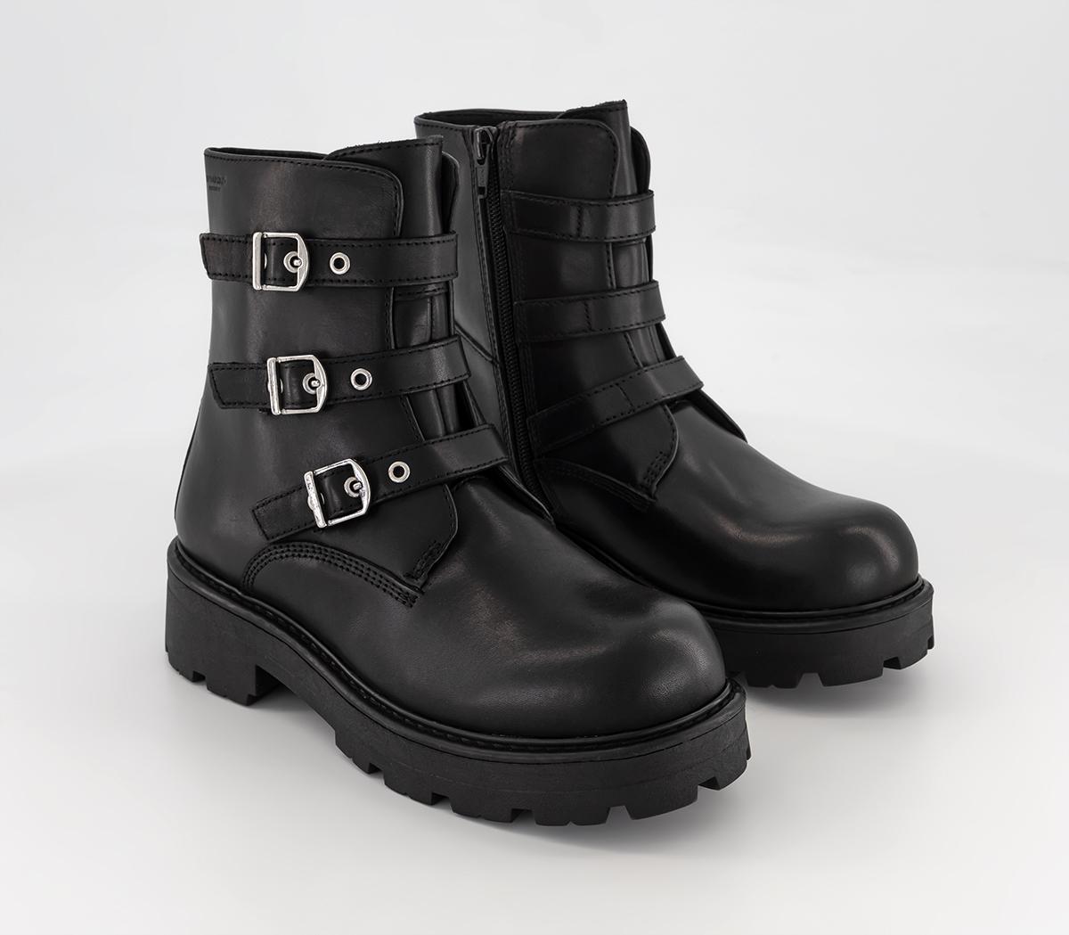 Vagabond Shoemakers Cosmo 2.0 Buckle Boots Vagabond Shoemakers Cosmo 2.0 Buckle Boots Black