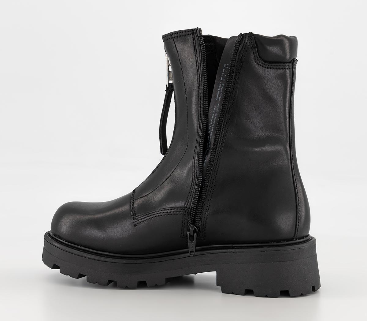 Vagabond ShoemakersCosmo 2.0 Front Zip Boots Vagabond ShoemakersCosmo 2.0 Front Zip BootsBlack