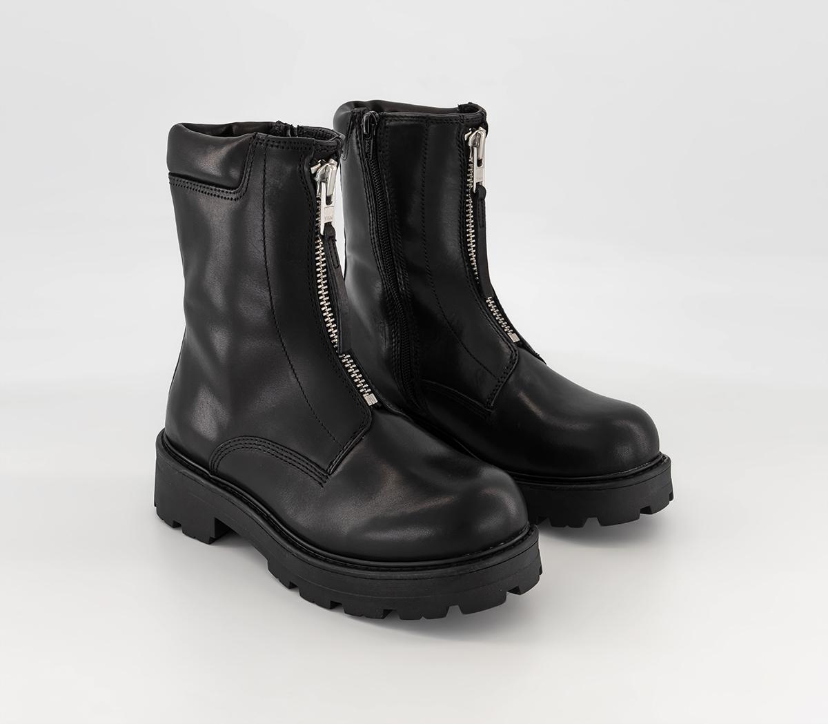 Vagabond ShoemakersCosmo 2.0 Front Zip Boots Vagabond ShoemakersCosmo 2.0 Front Zip BootsBlack