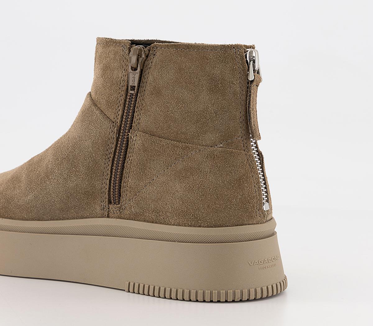 Vagabond Shoemakers Stacy Low Boots Mud Women's Ankle Boots