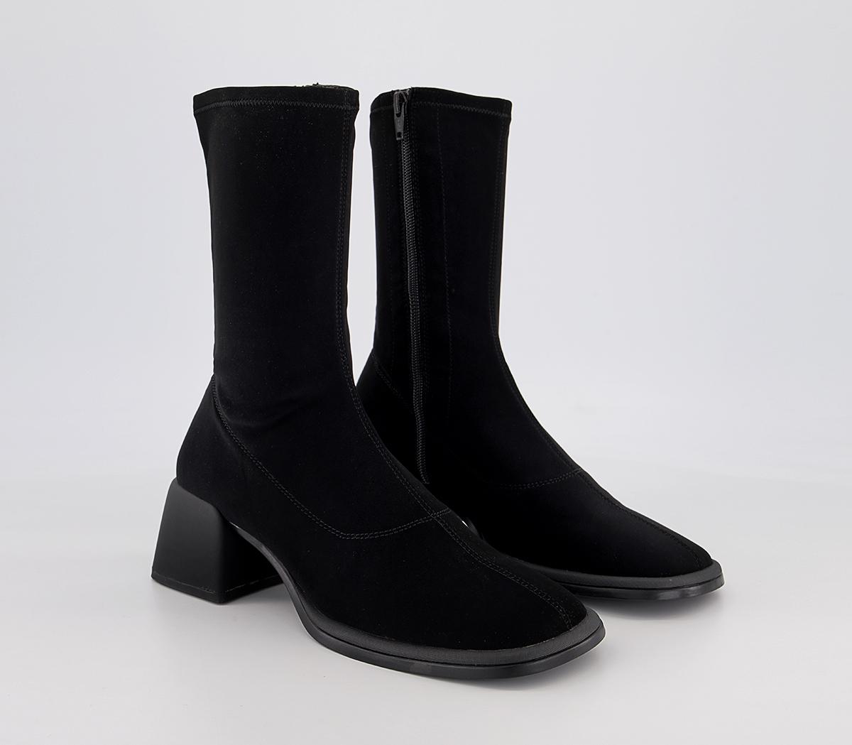 Vagabond Shoemakers Ansie Stretch Boots Black Women's Ankle Boots