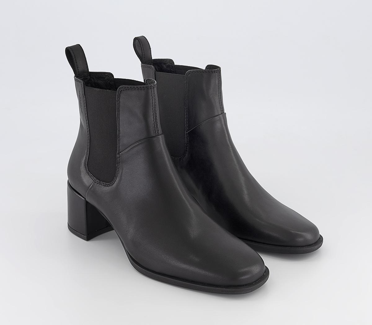 Vagabond Shoemakers Stina Chelsea Boots Black - Women's Ankle Boots