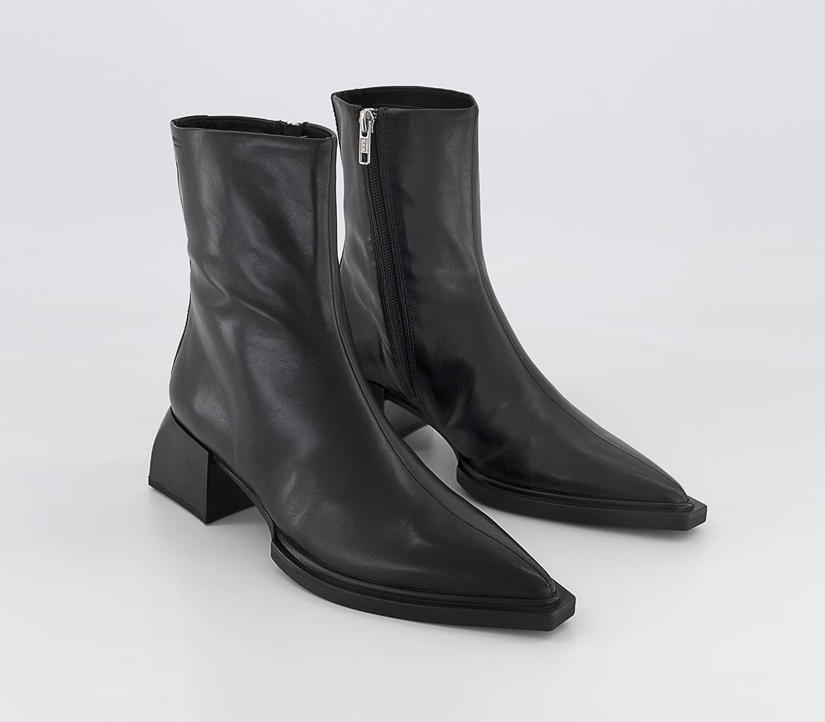 Vagabond Shoemakers Vivian Ankle Boots Black - Back In Stock