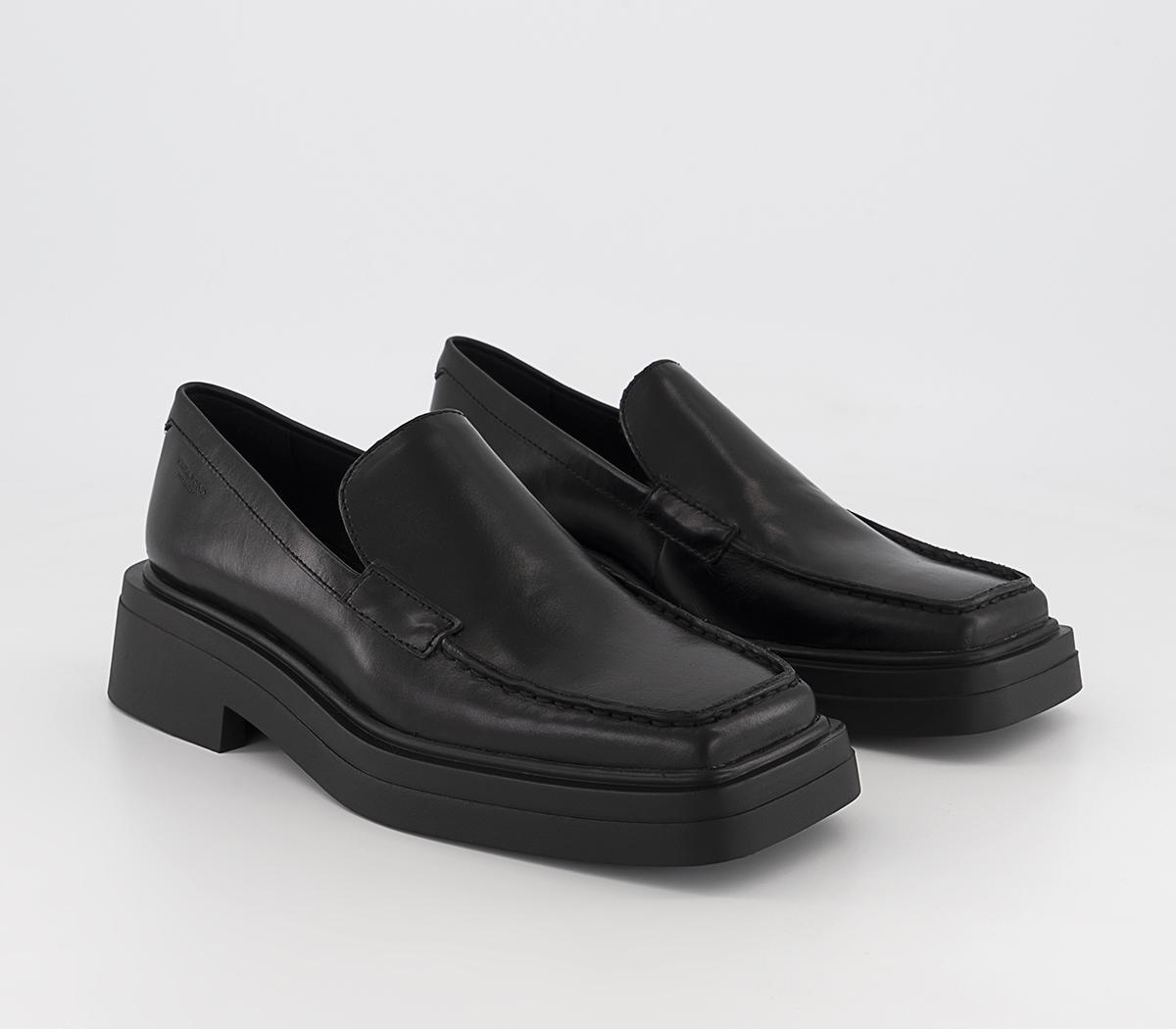 Vagabond Shoemakers Eyra Slip On Shoes Black - Flat Shoes for Women