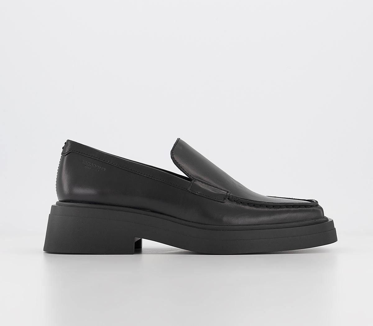 Vagabond Shoemakers Eyra Slip On Shoes Black Flat Shoes for Women