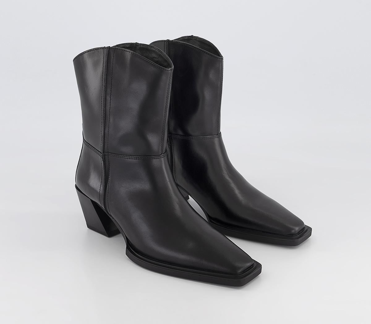 Vagabond Alina Western Boots Black, 7