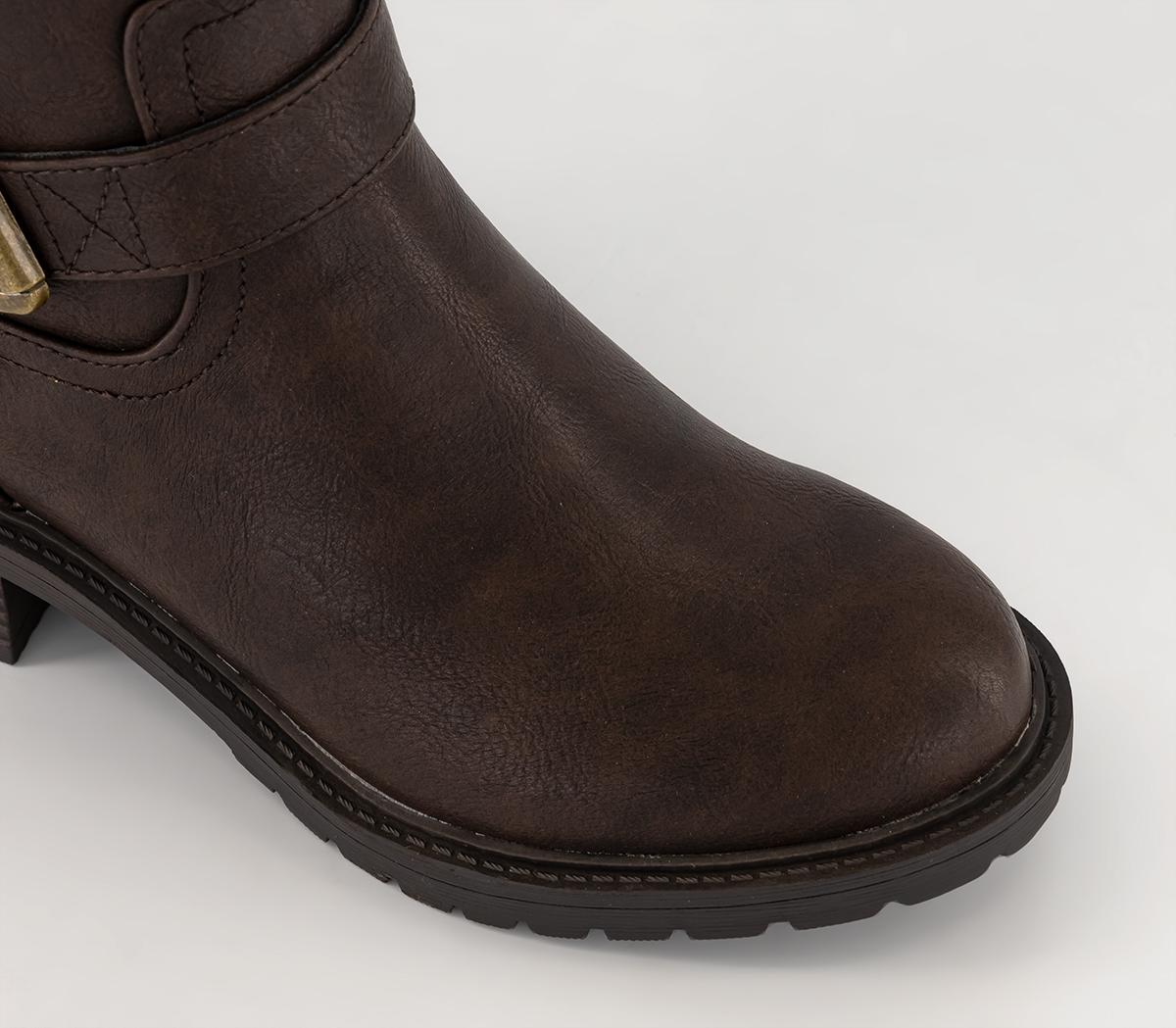 OFFICEKhloe High Leg Rider BootsBrown