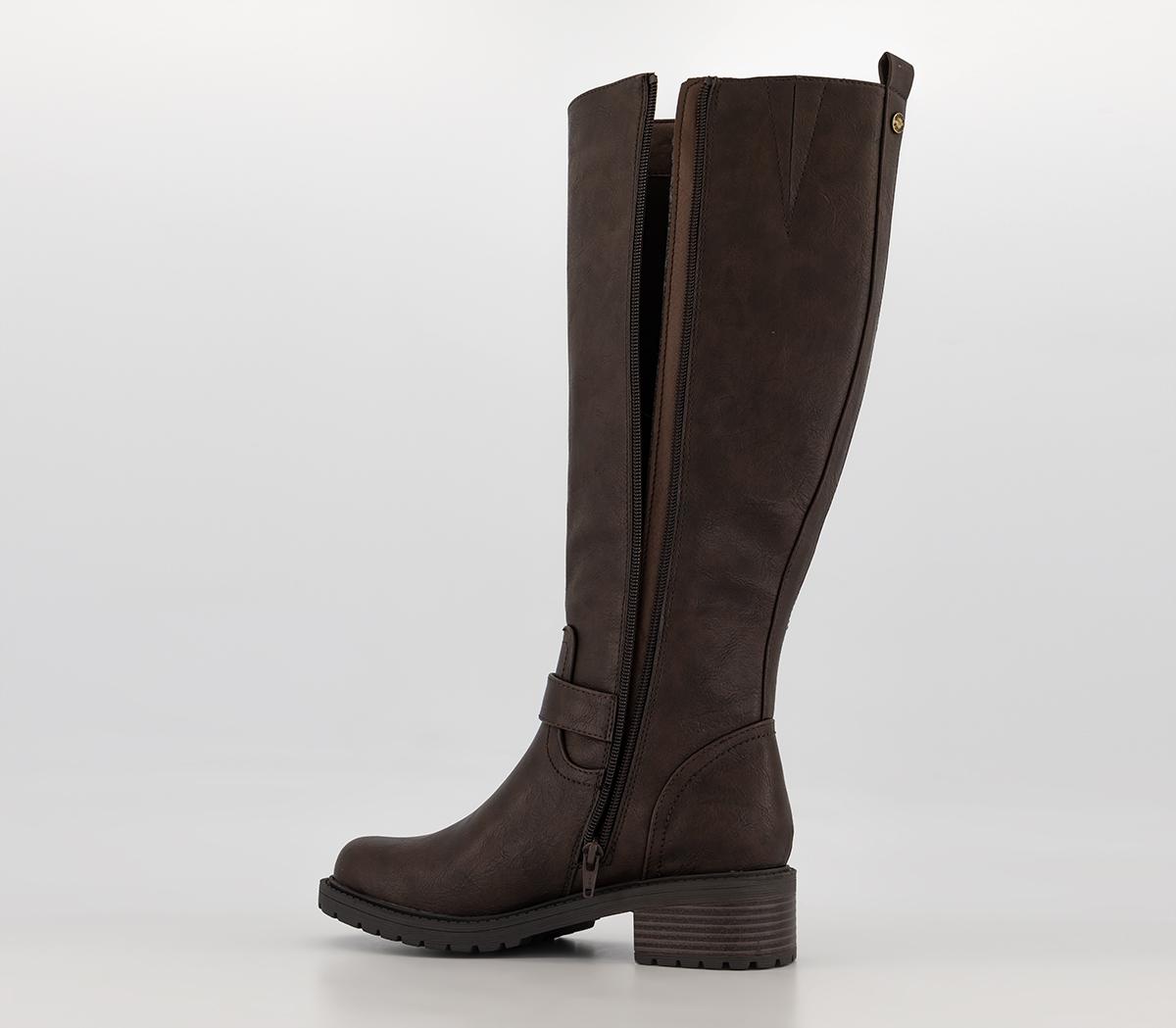 OFFICEKhloe High Leg Rider BootsBrown