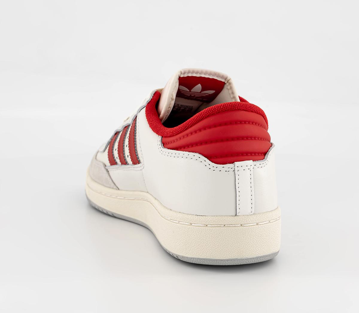 adidasCentennial 85 Lo TrainersCloud White Scarlet Cream White