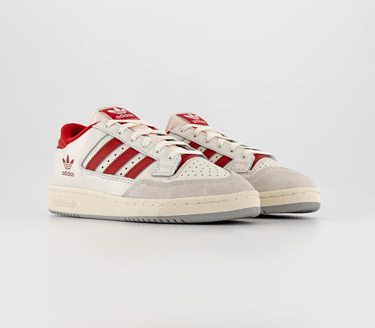 adidasCentennial 85 Lo TrainersCloud White Scarlet Cream White