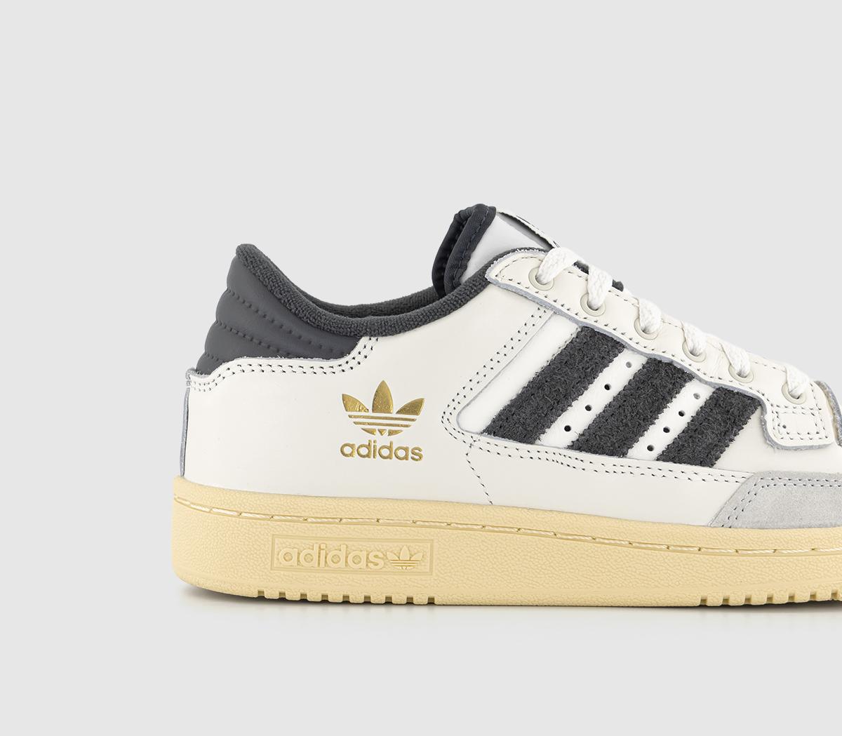 adidasCentennial 85 Lo Trainers Off White Grey Cream White