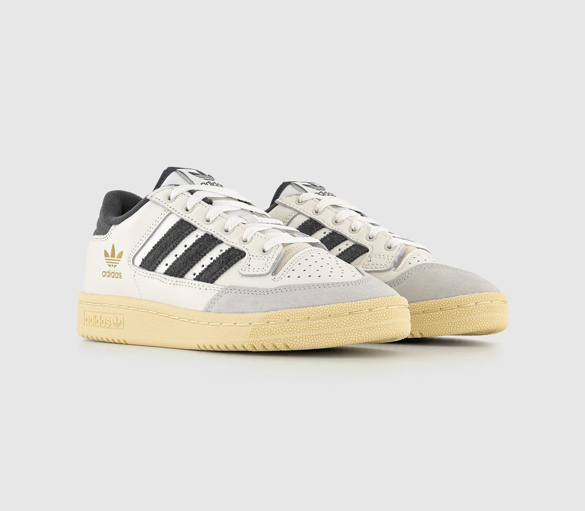 adidasCentennial 85 Lo Trainers Off White Grey Cream White