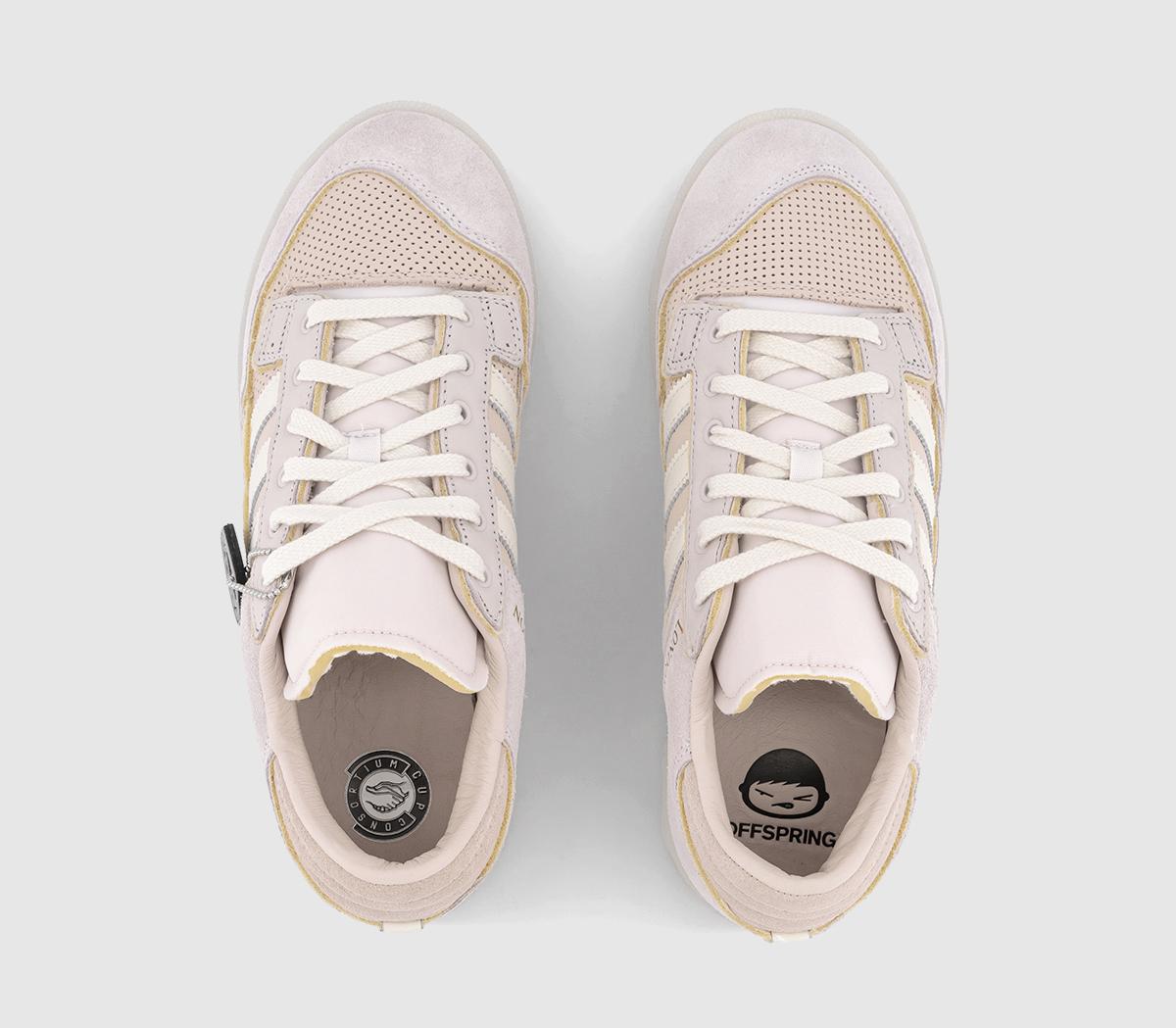 adidas Centennial 85 Lo Trainers Off White Off White Easy Yellow