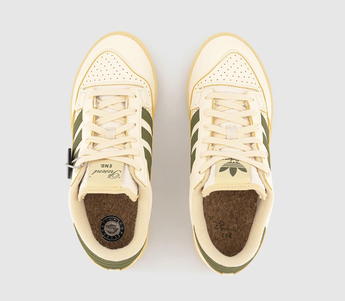 adidasCentennial 85 Lo TrainersCream White Gum Cream White  End