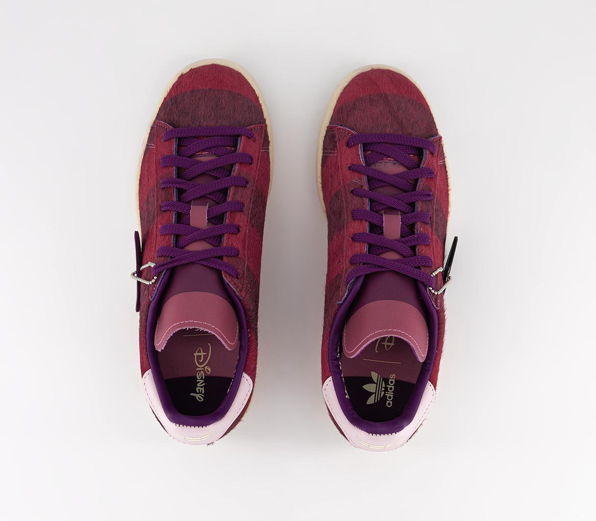 adidas Campus 80s Cheshire Cat Trainers Semi Solar Pink Glory Purple Cream  White - adidas Campus