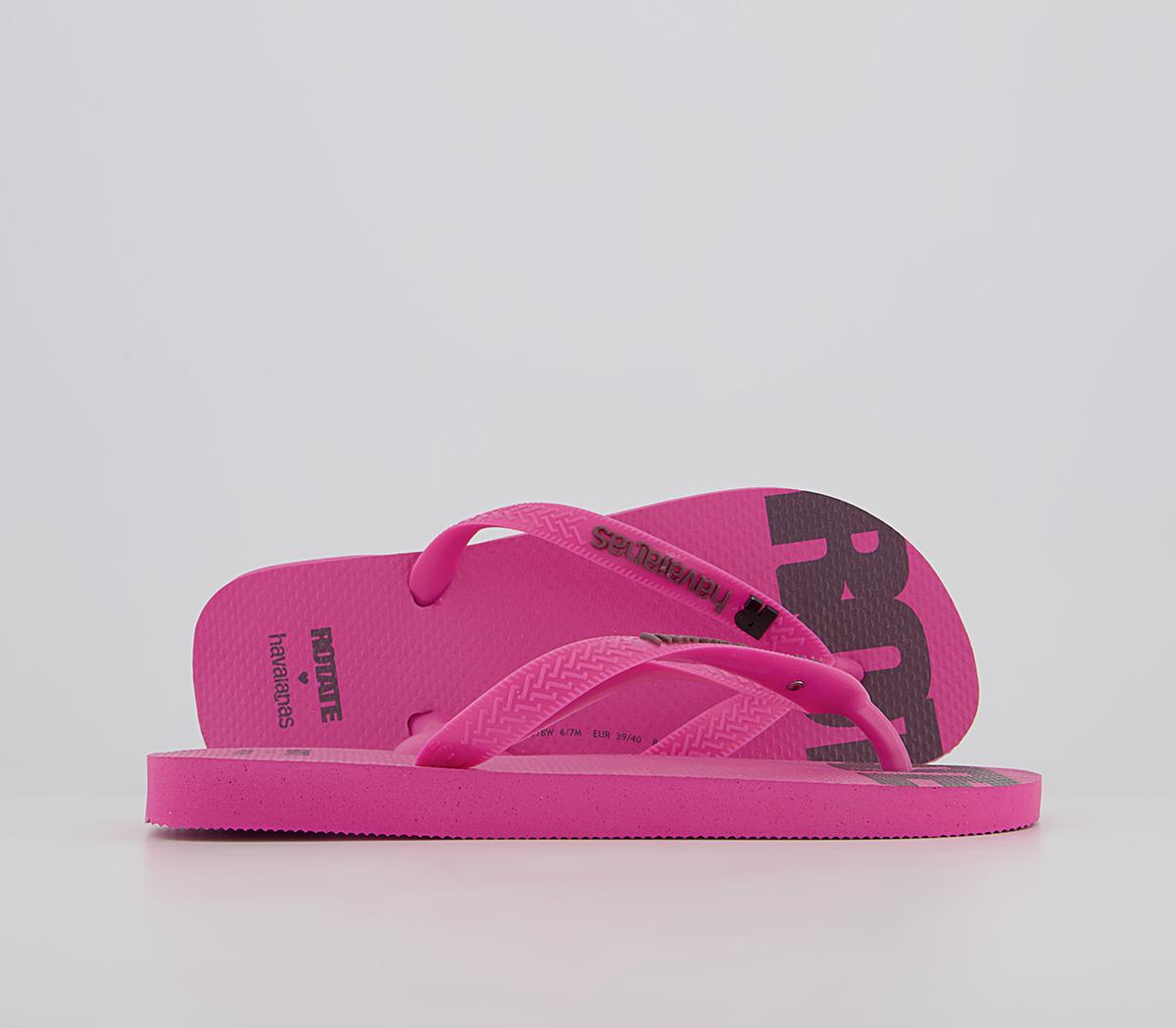 HavaianasTop Rotate Flip FlopsPink Flux