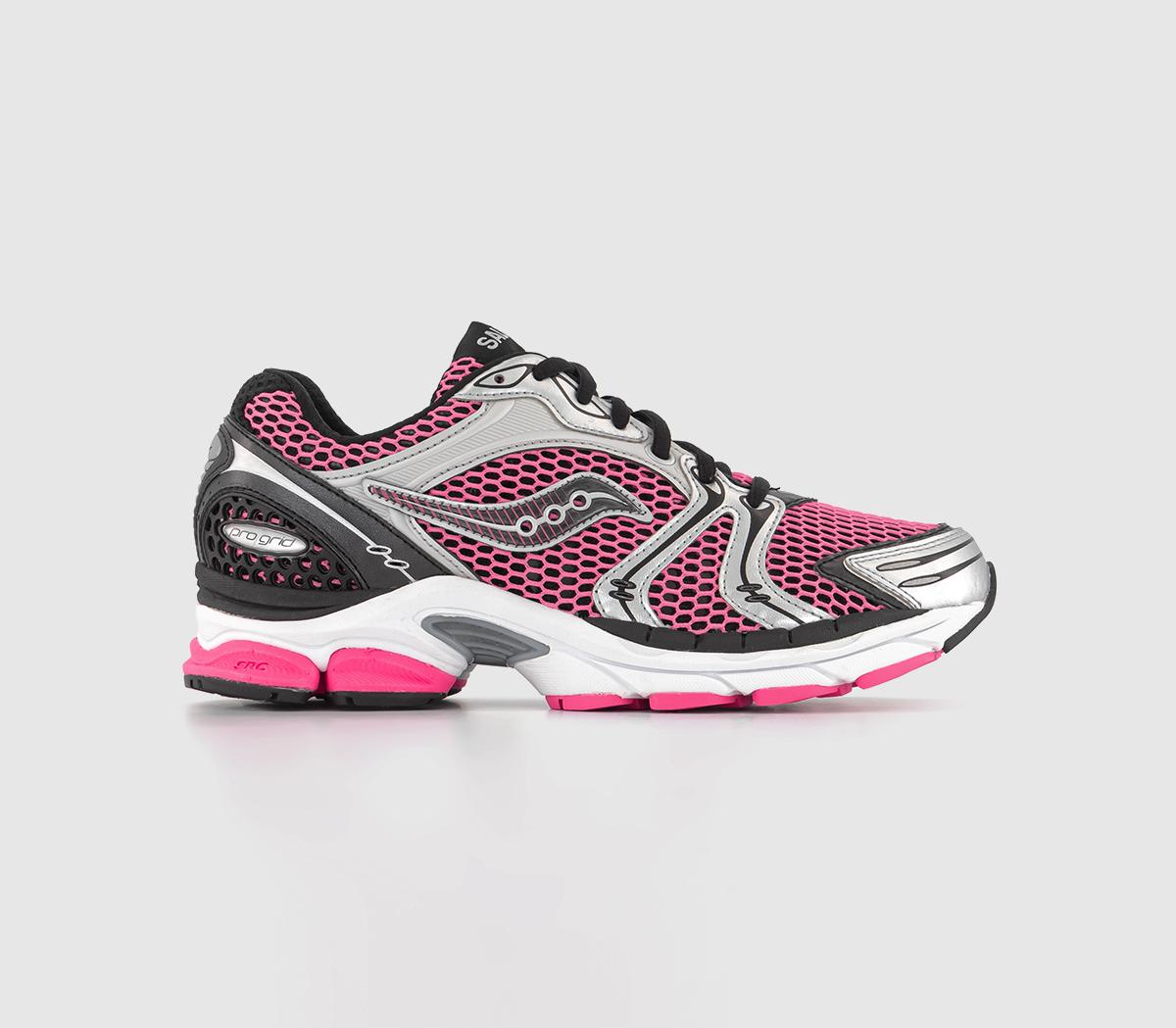 SauconyProgrid Triumph 4 Trainers Pink Silver