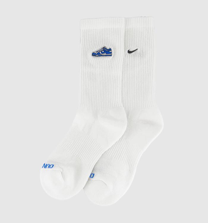 Nike Everyday Plus Socks 1 Pair White White Blue