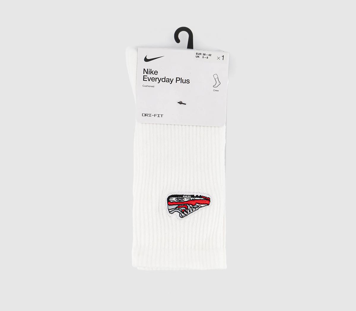 NikeEveryday Plus Air Max Socks 1 Pair NikeEveryday Plus Air Max Socks 1 PairWhite White Red