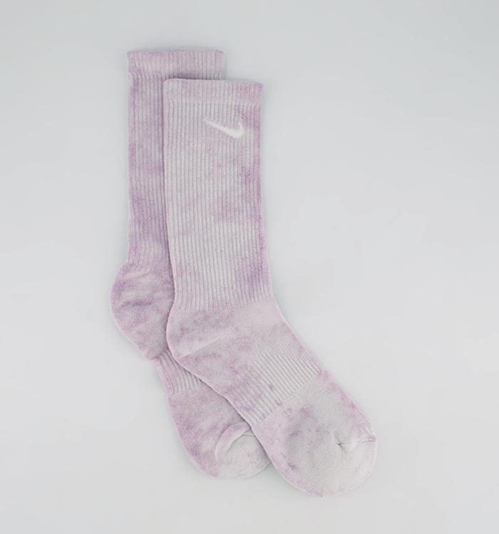 Nike Everyday Plus Socks 1 Pair Doll Iris Whisper White
