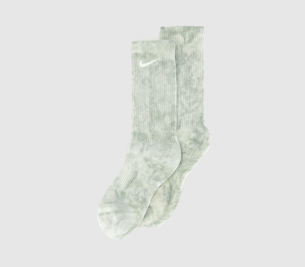 Nike Everyday Plus Socks 1 Pair Light Smoke Grey White, M