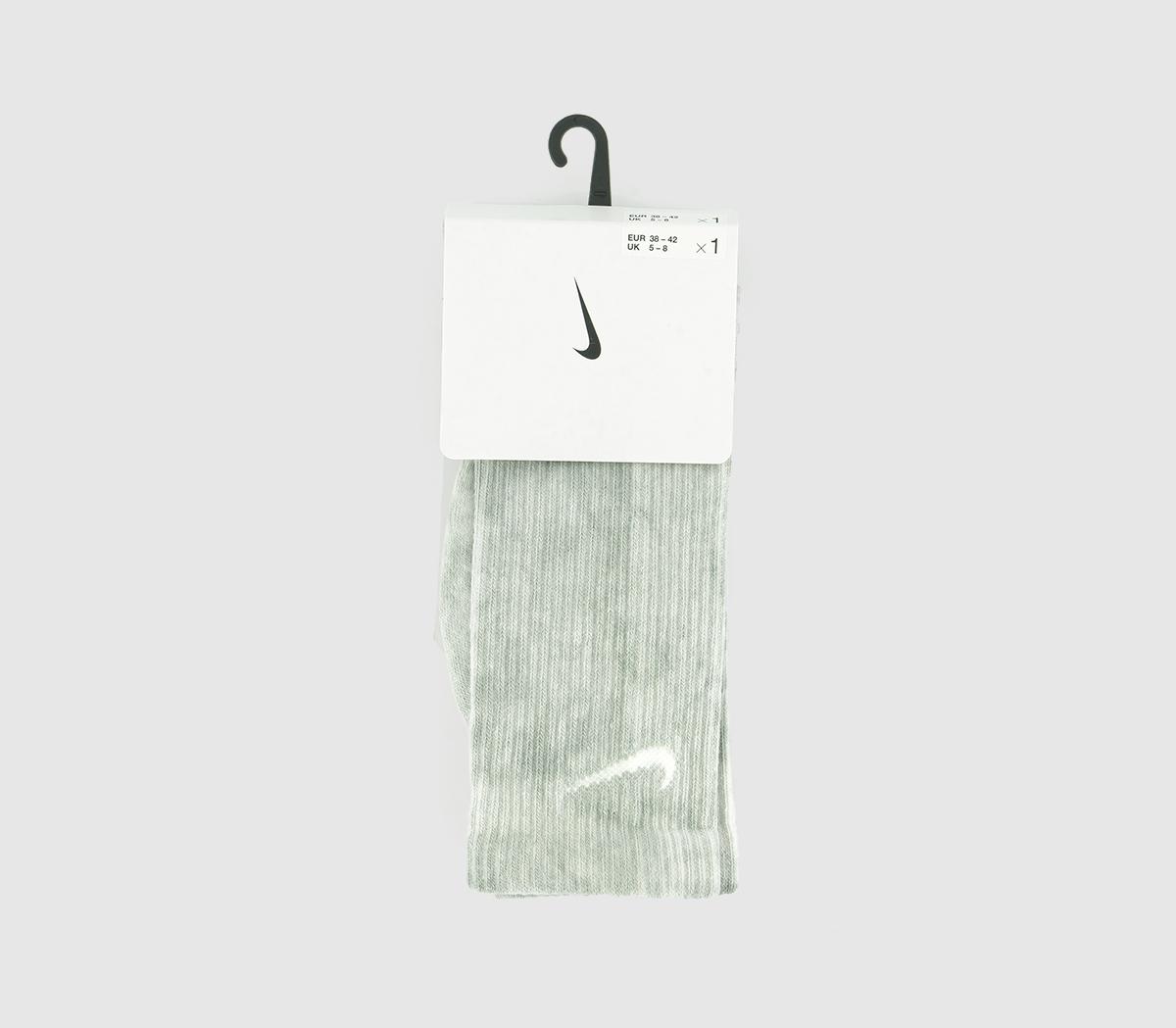 NikeEveryday Plus Socks 1 Pair NikeEveryday Plus Socks 1 PairLight Smoke Grey White