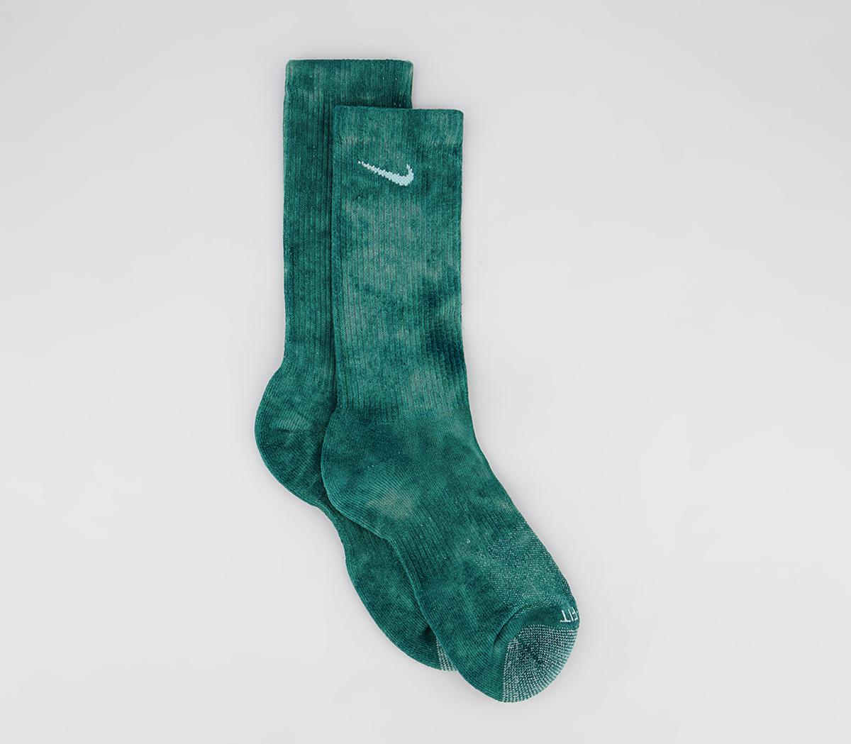 NikeEveryday Plus Socks 1 PairMystic Green Dusty Sage White