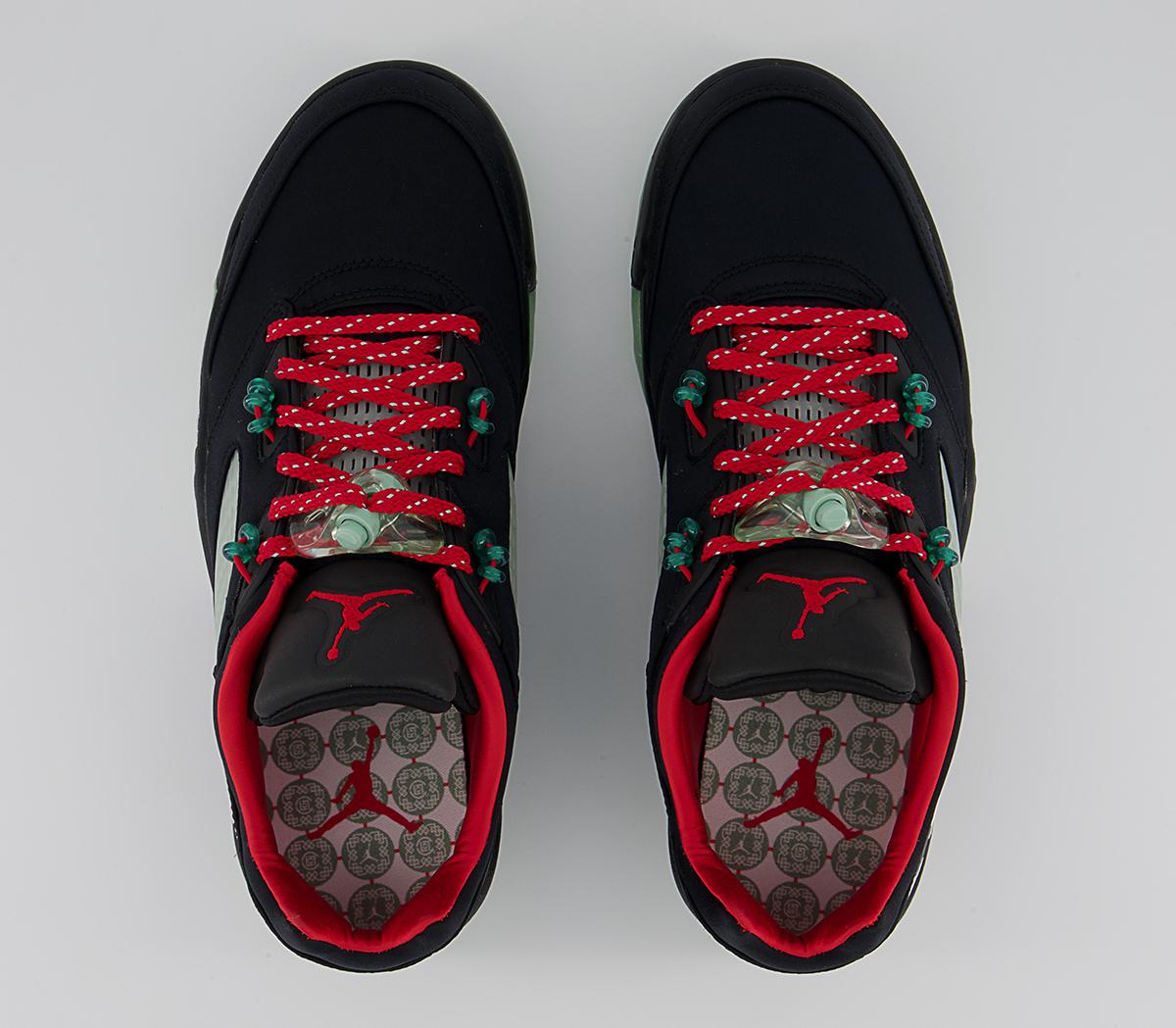 Jordan Jordan 5 Low Trainers Jordan Jordan 5 Low Trainers Clot Black Jade Fire Red