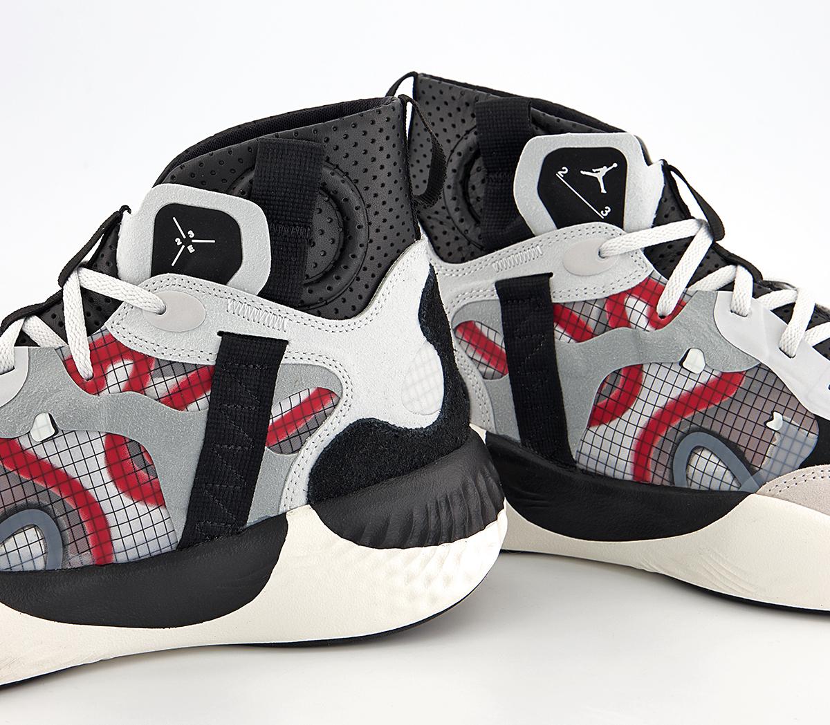 Jordan Jordan Delta 3 Trainers Jordan Jordan Delta 3 Trainers Sail Black University Red Grey Haze
