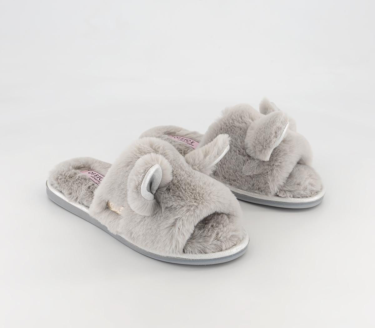 OFFICE LoungeRemi Bunny Slippers OFFICE LoungeRemi Bunny SlippersGrey