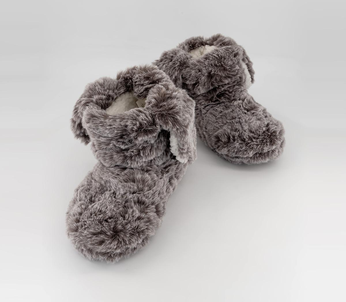 OFFICE LoungeRuby Bunny Slipper Boots OFFICE LoungeRuby Bunny Slipper BootsGrey