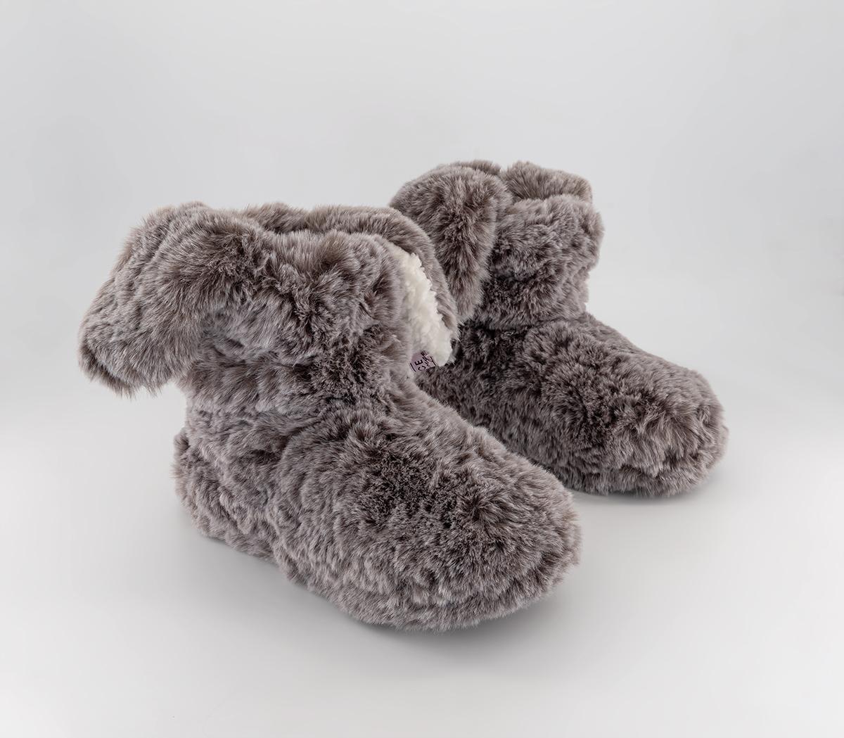OFFICE LoungeRuby Bunny Slipper BootsGrey