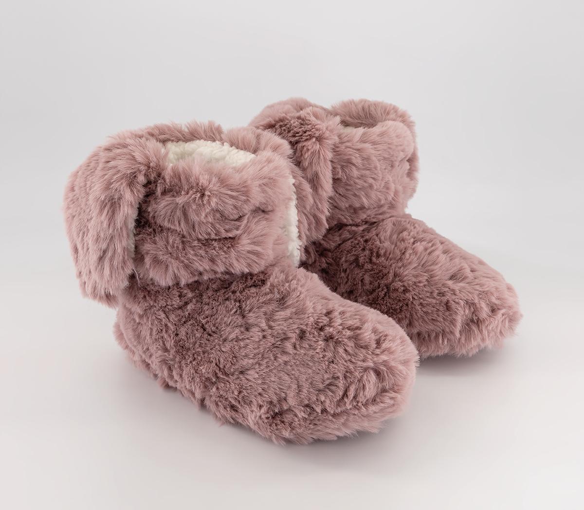 OFFICE Lounge Ruby Bunny Slipper Boots Pink - Women's Slippers