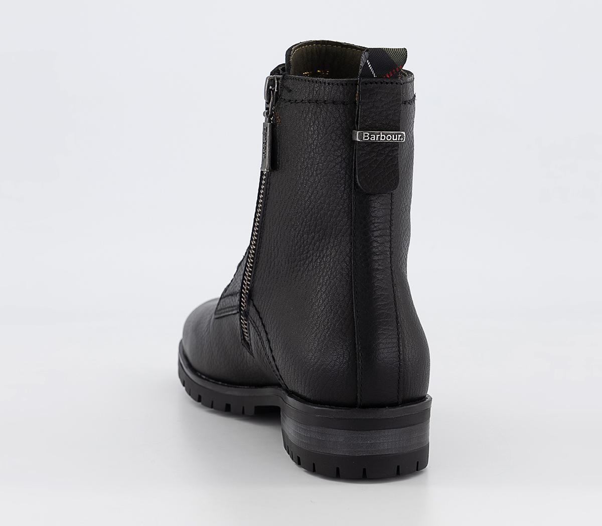 BarbourChristina Lace Up BootsBlack