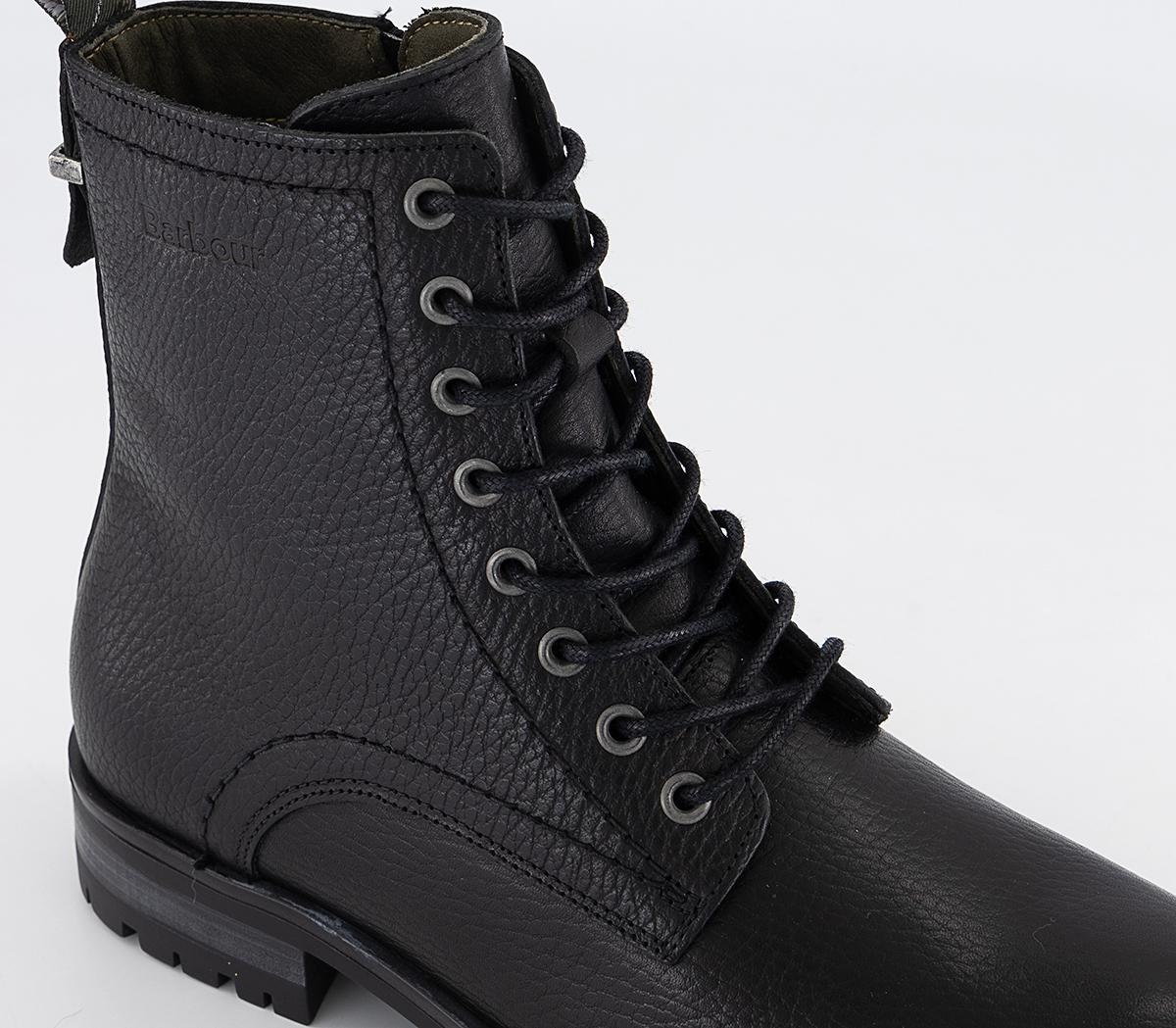 BarbourChristina Lace Up BootsBlack