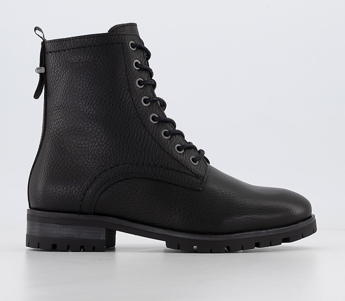 BarbourChristina Lace Up BootsBlack