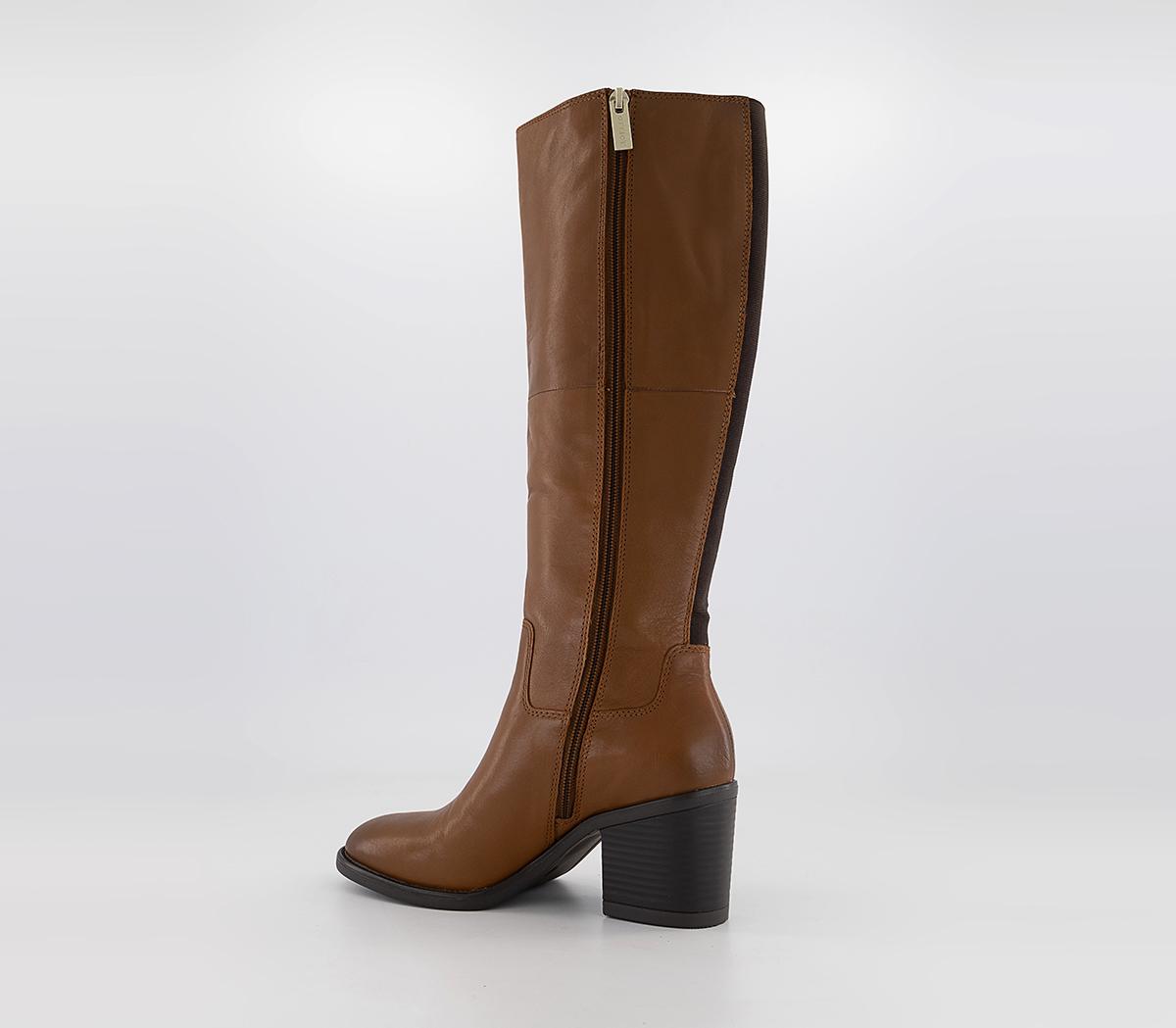 OFFICEKabana Knee BootsTan Leather