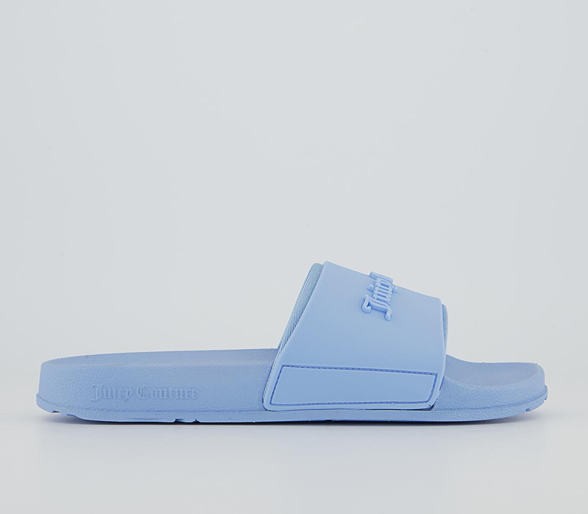 Juicy CoutureBreanna Debossed Sliders Juicy CoutureBreanna Debossed SlidersBaby Blue