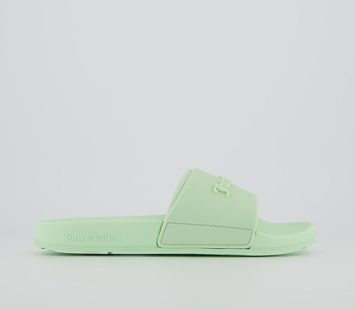 Juicy CoutureBreanna Debossed Sliders Juicy CoutureBreanna Debossed SlidersBright Green